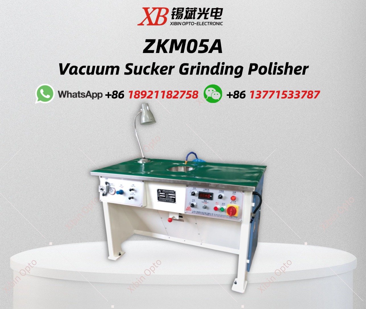 ZKM05A Vacuum Sucker Grinding Polisher