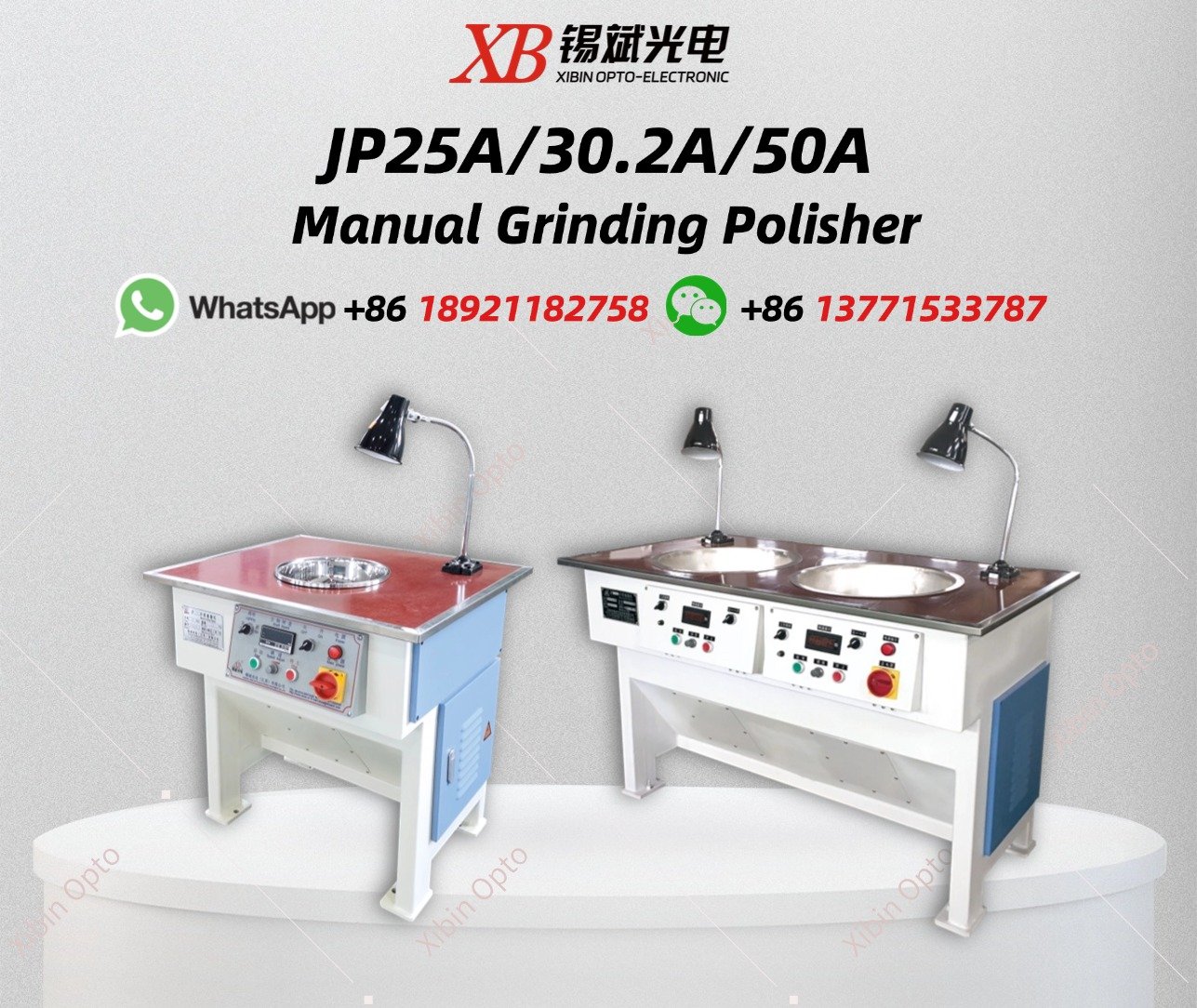 JP25A/30.2A/50A ManualGrinding Polisher
